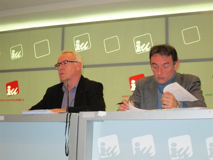 Cayo Lara y Enrique Santiago