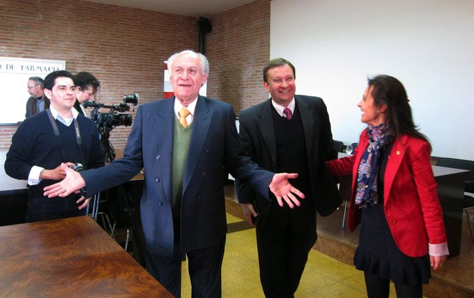 El científico Manuel Elkin Patarroyo en Salamanca