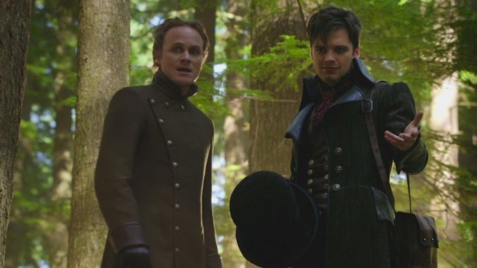 David Anders y Sebastian Stan en 'Érase una vez'