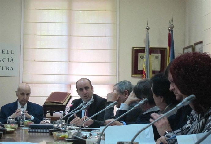 El director general de CulturArts, Manuel Tomás, visita el CVC