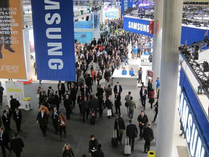 Primera jornada del Mobile World Congress (MWC) 2013
