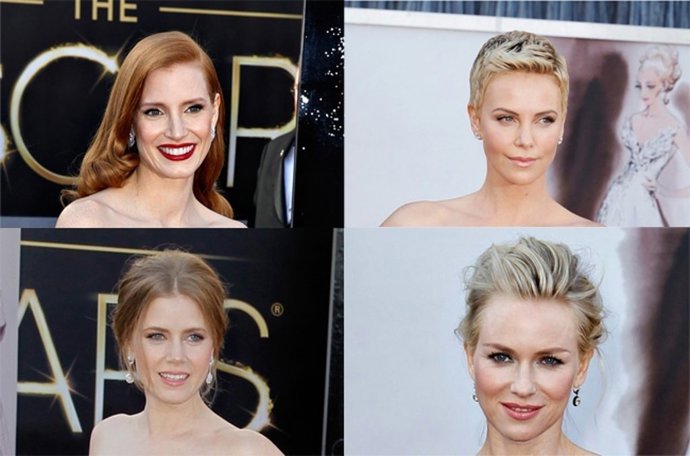 Charlize Theron, Amy Adams, Jessica Chastain y Naomi Watts