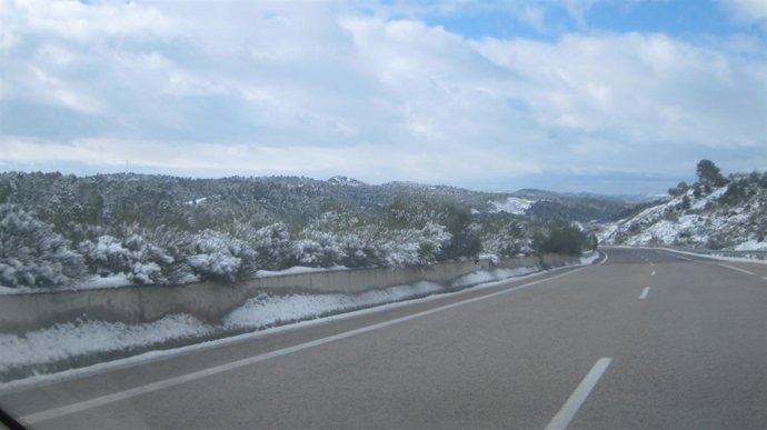 CARRETERA CON NIEVE