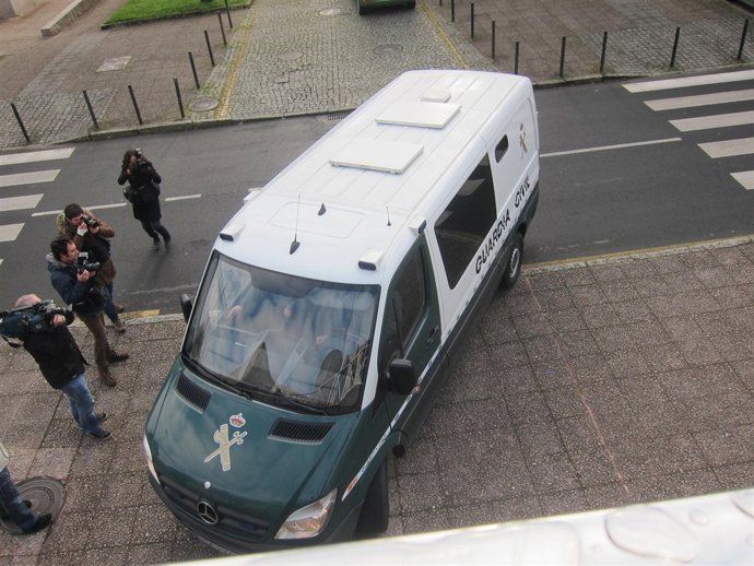 Declaración de Ángel de Cabo en los juzgados compostelanos