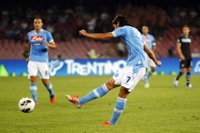 Fútbol/Calcio.- (Crónica) El Nápoles vuelve a fallar y la Lazio recupera la tercera plaza