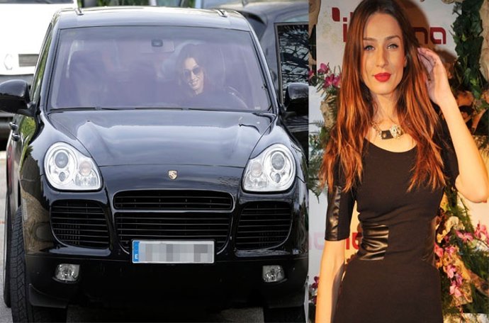 Raquel Jimémez llevando a Ella a la guardería