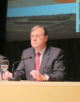 El consejero de Fomento y Medio Ambiente, Antonio Silván