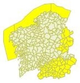 Alerta por temperaturas mínimas y mar de viento