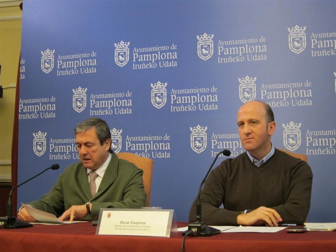 José Javier López y Óscar Esquíroz.