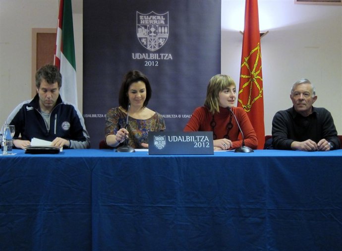 Rueda de prensa de Udalbiltza.