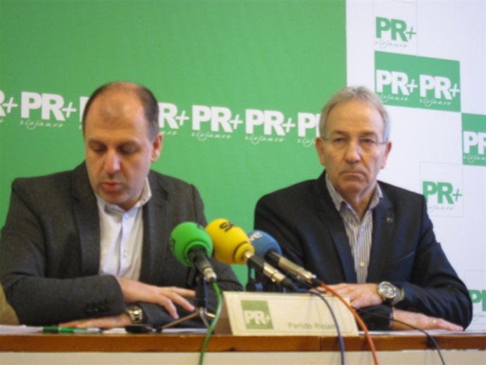   El Presidente Del Partido Riojano (PR+), Miguel González De Legarra