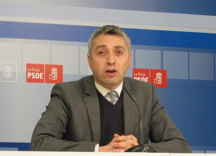 El secretario de Organización del PSOE de La Rioja, Francisco Ocón