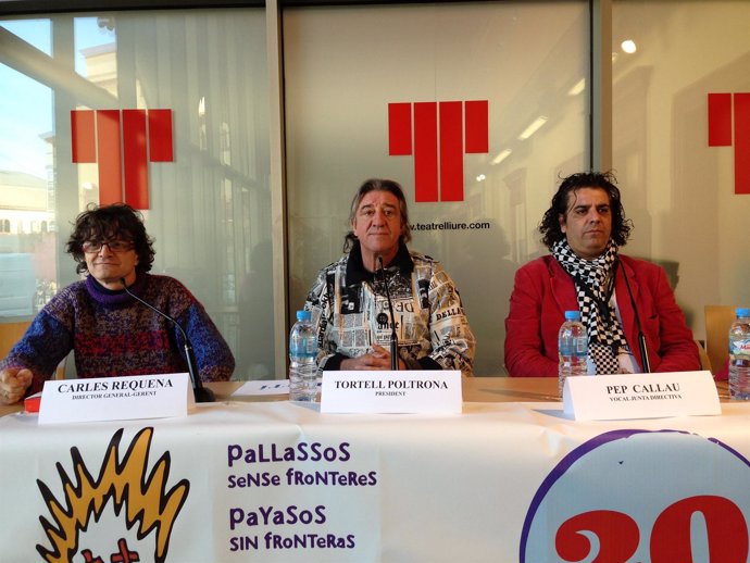 Presentación del 20 aniversario de Payasos sin Fronteras