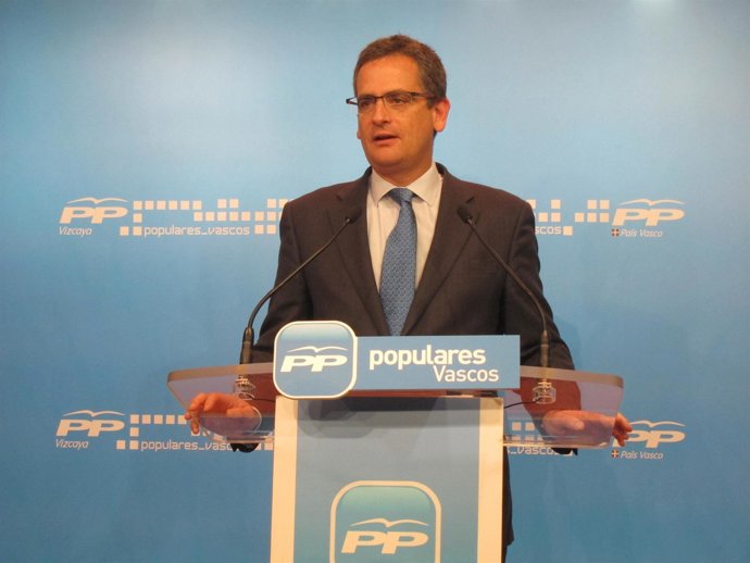 Antonio Basagoiti, presidente del PP vasco