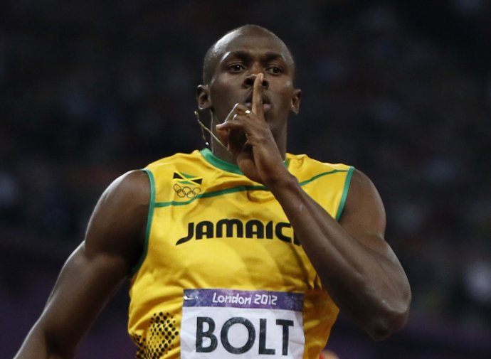 El jamaicano Usain Bolt