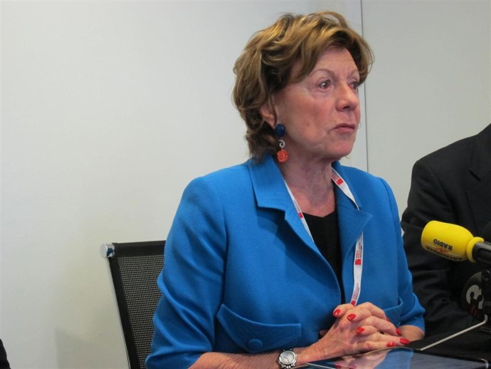 La vicepta. De la Comisión Europea Neelie Kroes