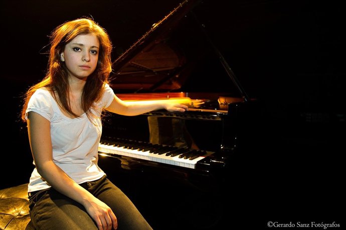 La joven pianista vallisoletana Milena Martínez