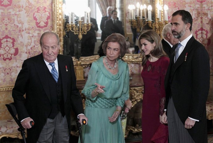 El Rey, la Reina, Don Felipe y Doña Letizia 