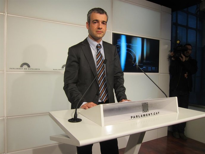 El portavoz del PSC en el Parlament Maurici Lucena