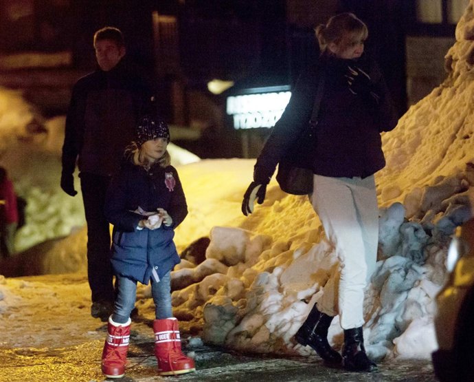 Cristina en la calle
