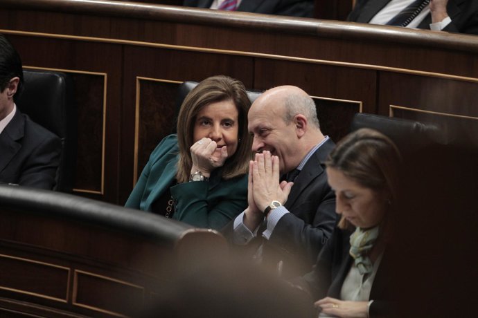 Fátima Báñez y José Ignacio Wert