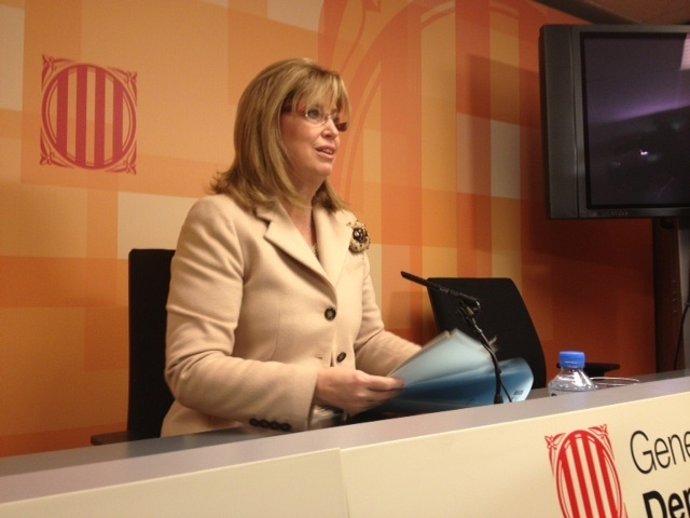 La consellera de Enseñanza, Irene Rigau