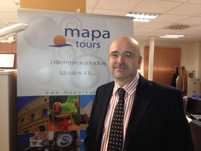 Alberto Díaz, director general de Mapa Tours