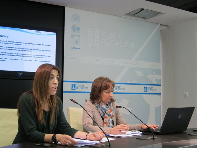 Vázquez Abeal y Muñoz Chesa durante una rueda de prensa