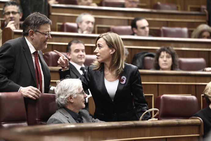 Carme Chacón en el Congreso