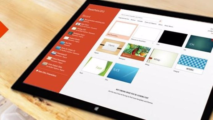 Office 365 en 'tablet'