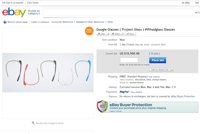 Google Glass ya está a la venta en eBay desde 15.900 dólares