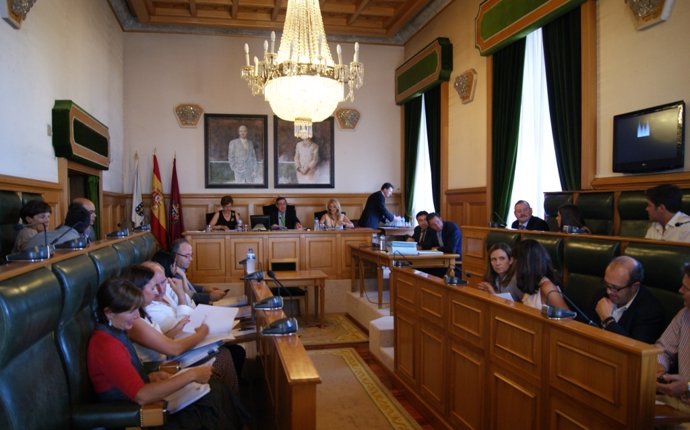 Pleno del Ayuntamiento de Santiago