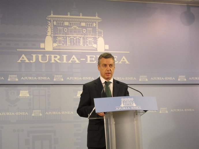 El lehendakari, Iñigo Urkullu