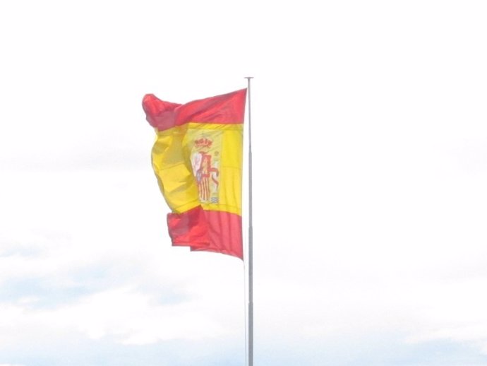 Bandera De España En Santander