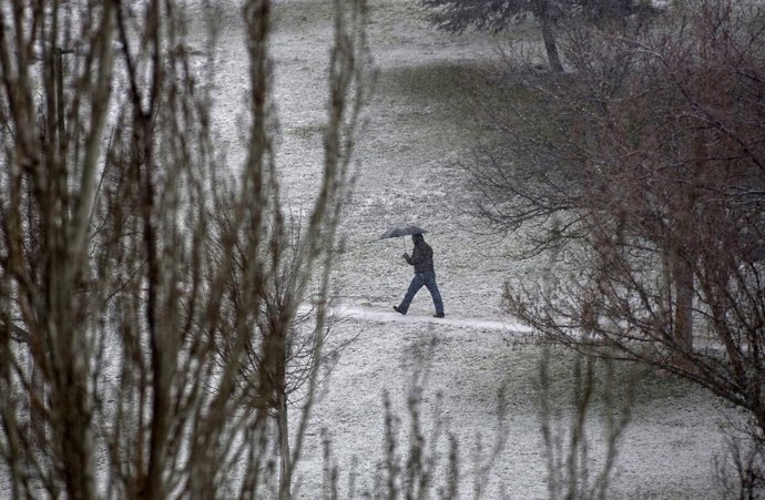 Nieve en Madrid