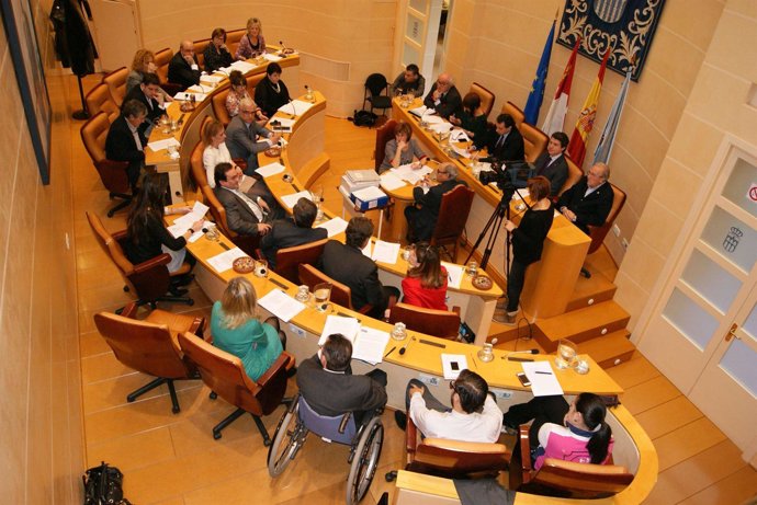 Pleno del Ayuntamiento de Segovia