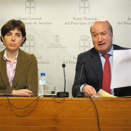 Diputados del PP en la Junta General