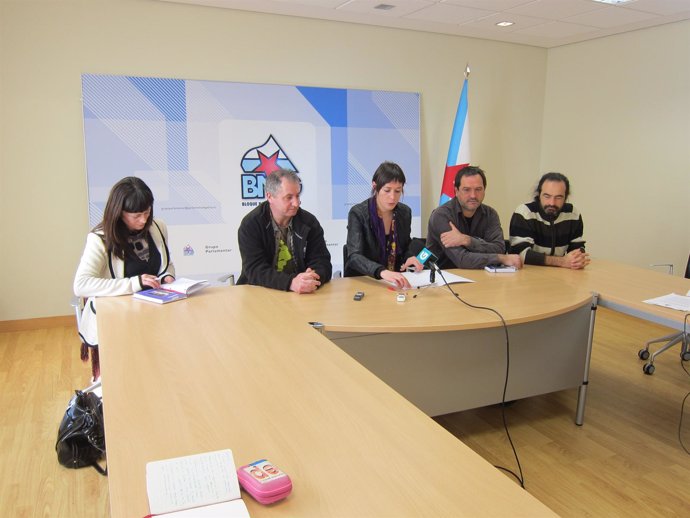 El BNG y representantes de la cultura gallega en rueda de prensa