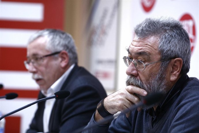 Cándido Méndez e Ignacio Fernández Toxo