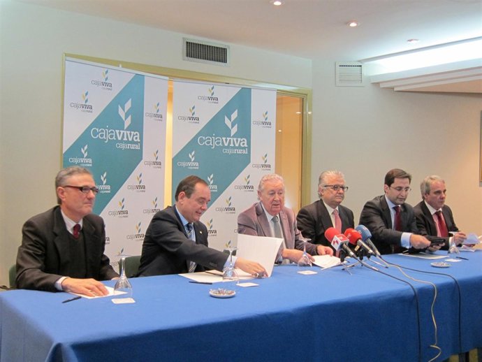 Presentación de resultados de Cajaviva