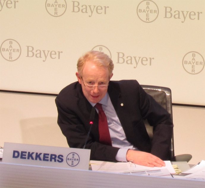 Presidente del consejo de dirección de Bayer, Marijn Dekkers