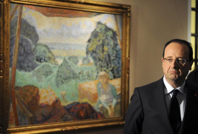 François Hollande, presidente de Francia