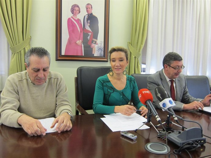 Ares (I), Soto (C) y Bartolomé (D)