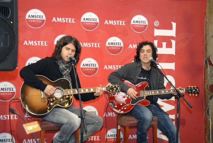 Rulo en la presentación del Amstel Música en Grande
