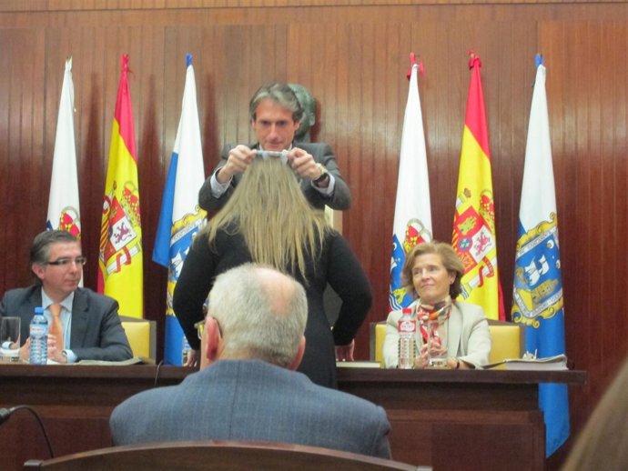 Toma de posesión de la nueva concejala