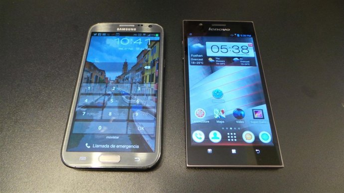 Galaxy Note e IdeaPhone K900