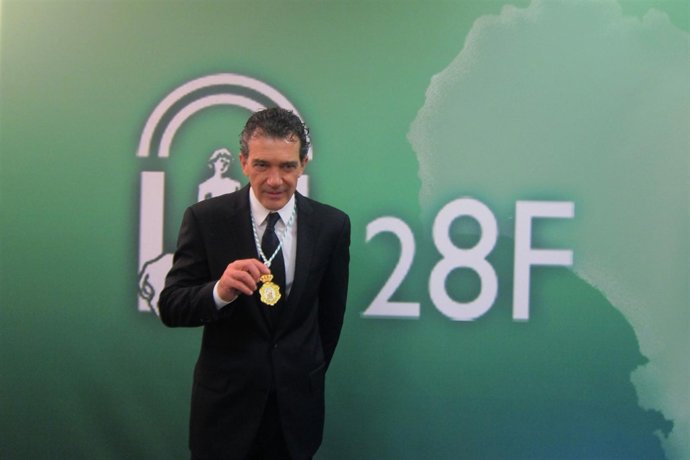 Antonio Banderas, galardonado con el título de Hijo Predilecto de Andalucía