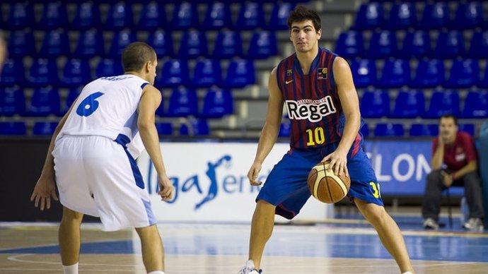 Joan Creus Jr (Barça B) jugará en el Bàsquet Manresa