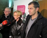 Rosa Díez reitera que Toni Cantó tiene toda la confianza de UPyD y sus disculpas zanjan la cuestión de sus declaraciones