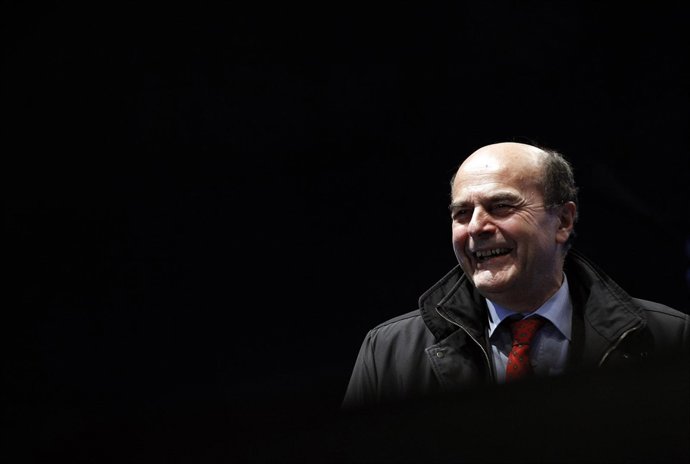 El líder del Partido Democrático, Pierluigi Bersani 